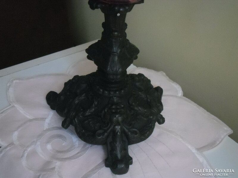 Old table kerosene lamp from 1870