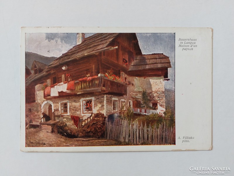 Old postcard 1915 art postcard