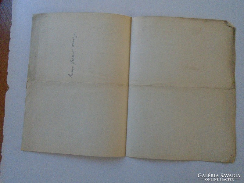 Za432.11 Autograph letter of Szeged-Csongrád Savings Bank CEO Ferenc Kozma 1935