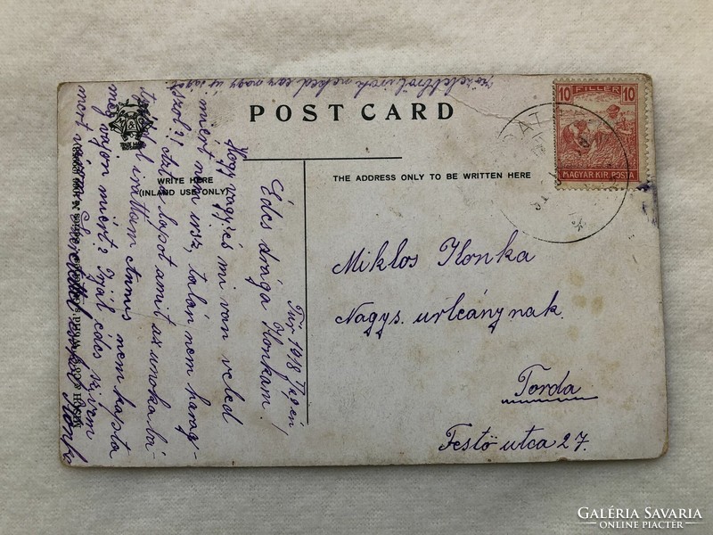 Antik képeslap - 1918                                                  -2.