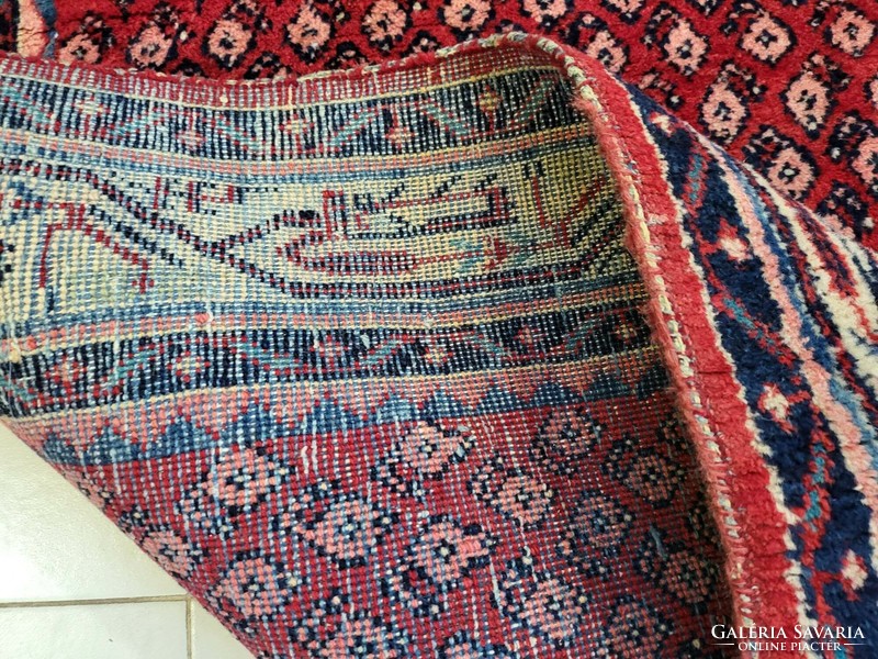 Iráni mirabadi 130x203 kézi csomózású gyapjú perzsa szőnyeg MZ_143