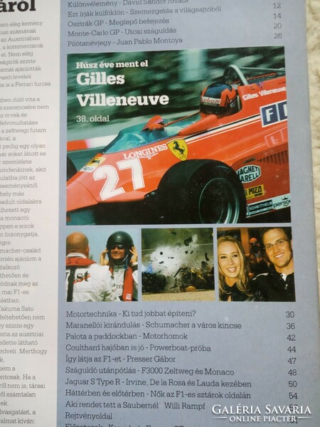 Autósport és Formula ! 2002 III / 6. szám. Jó állapotban