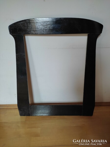Art deco large solid wood frame