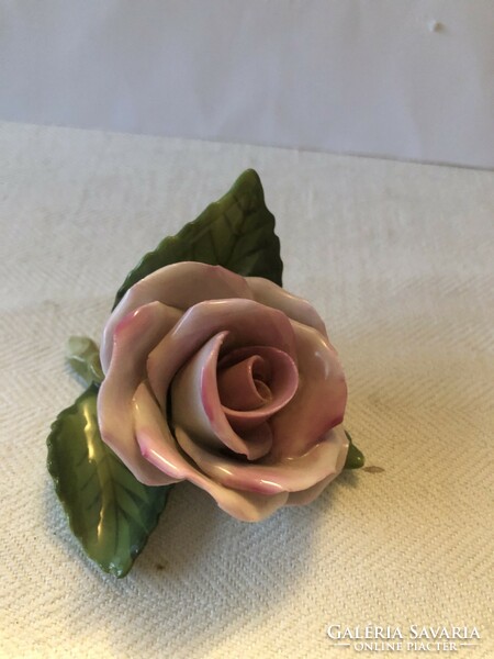 Herend porcelain rose