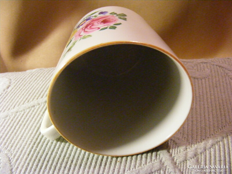 Zsolnay flower mug