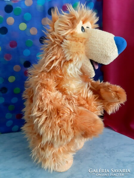 Original cha-cha-cha teddy bear, blue-nosed teddy bear from Mattel, dances and sings