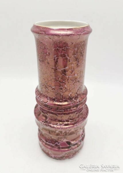 A rare luster vase from Hollóháza