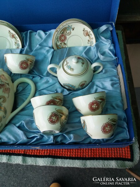 Zsolnay. Coffee set.