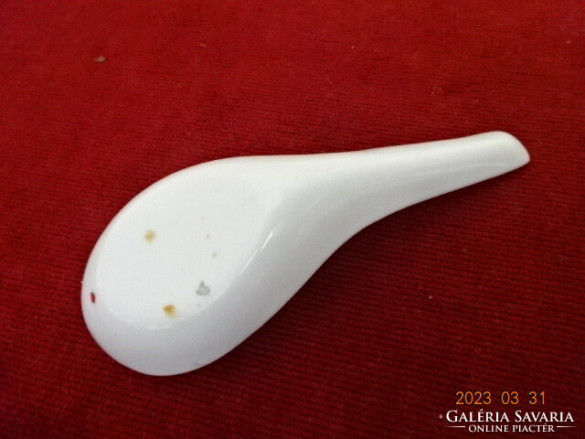 Chinese porcelain spoon, flower pattern. Jokai.