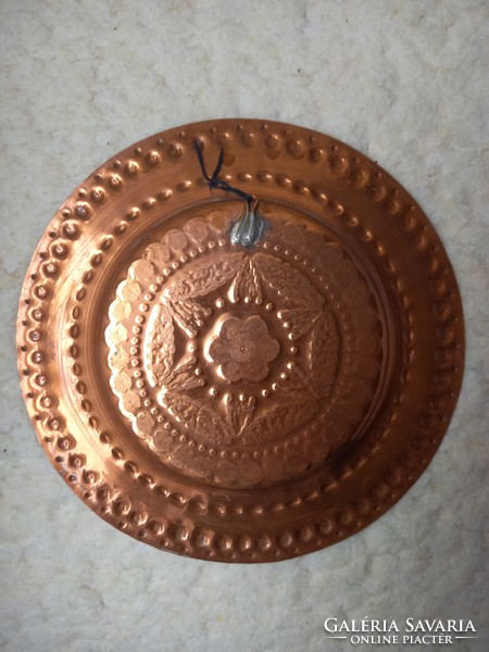 Persian red copper decorative wall plate