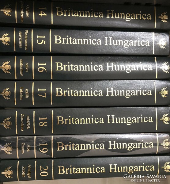 Britannica Hungarica enciklopédia sorozat (1-20 kötet)