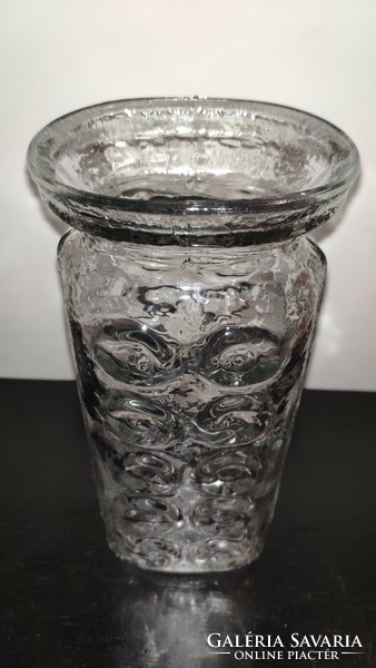 A vase by the Czech glass artist Pavel Panek