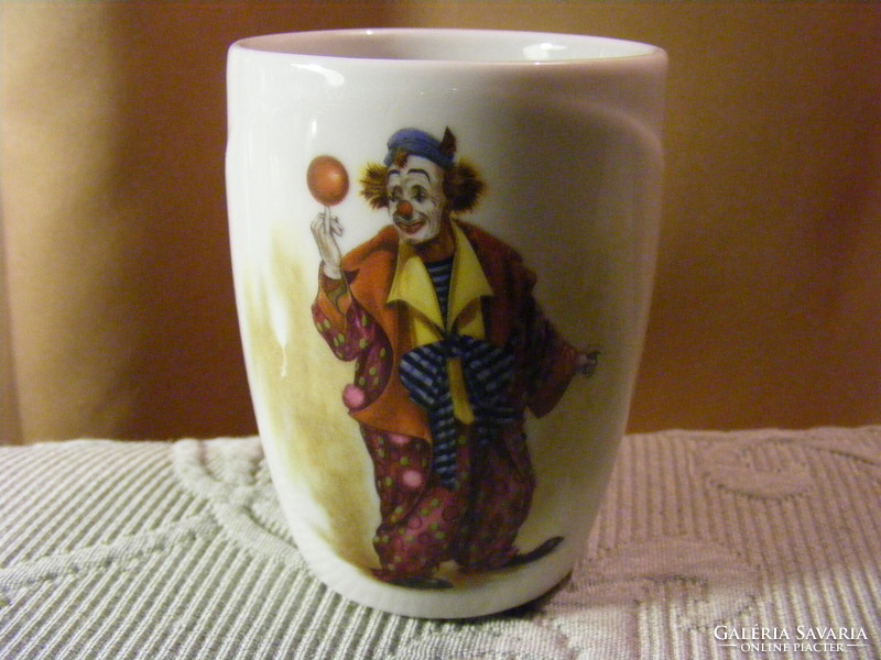 Vintage royal mosa circus clown mug