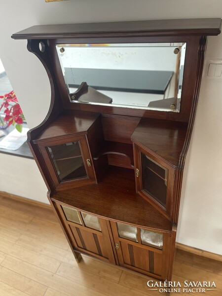 Art Nouveau serving display case