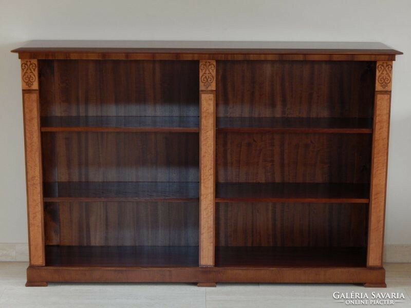 Biedermeier double bookcase [ f - 21 ]