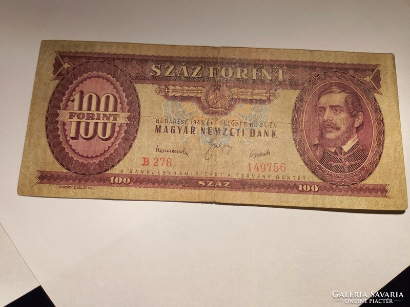 1949-es 100 Forint