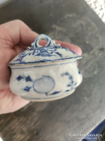 Old porcelain sugar holder.