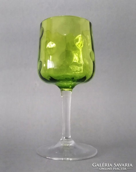 Koloman moser jugendstil 'meteor' wine glass 1899, meyr's neffe, very rare