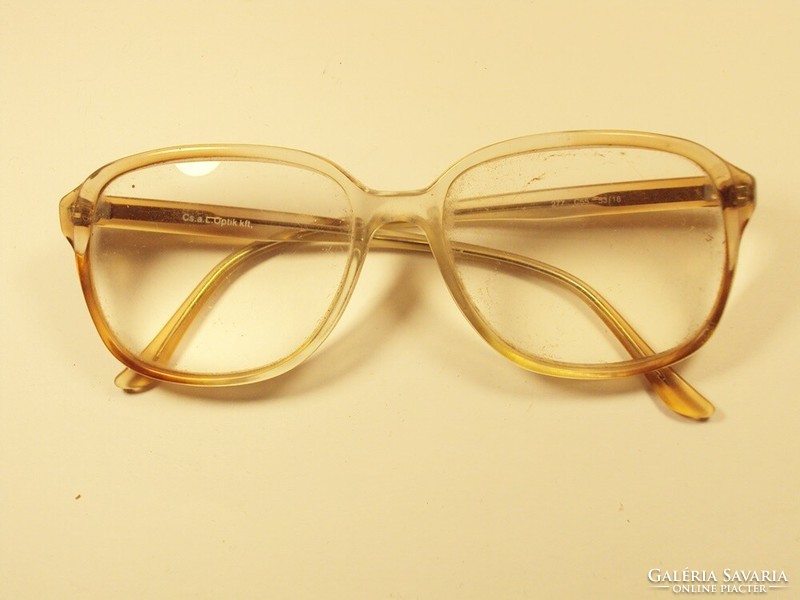 Régi retro szemüveg Cs.a.L. Optik Kft. jelzéssel kb. 1990-es évek