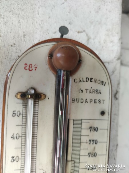 Antique barometer, Calderoni, Budapest
