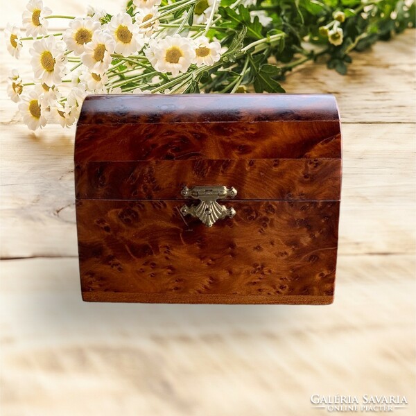 Moroccan thuya root box, jewelry box, handmade box with a delicate fragrance