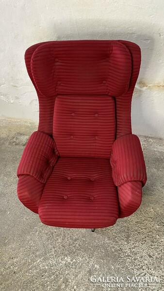 Up zavody Czechoslovak retro, space age design armchair
