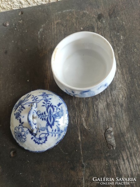 Old porcelain sugar holder.