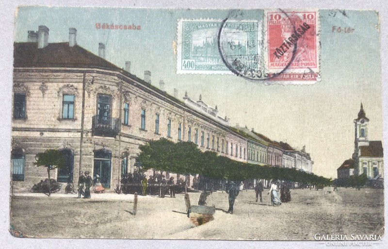 Békéscsaba fiume hotel 1924