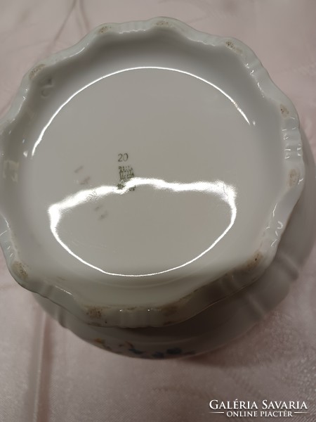 Zsolnay baroque sugar bowl