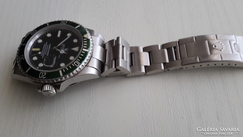 Rolex submariner automatic men's watch, hulk function