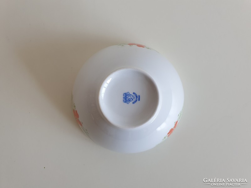 Retro Alföldi régi porcelán pipacsos kis tál