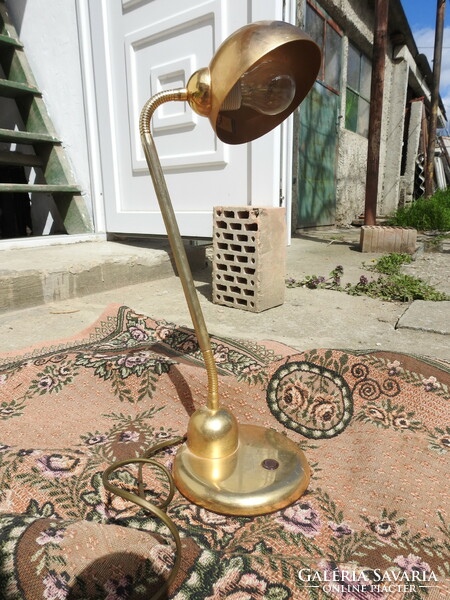 Tungsram copper table lamp - office lamp - reading lamp