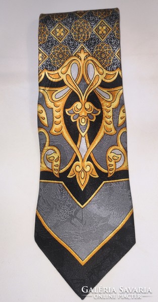 Versace tie, versace genuine silk tie