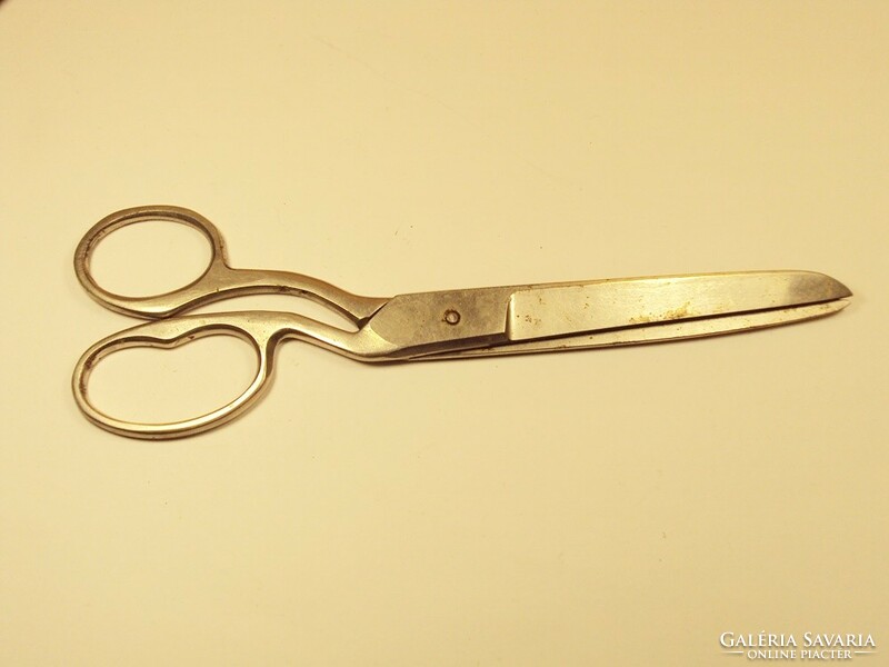 Old iron scissors with ussr soviet-russian marking, total length: 20 cm