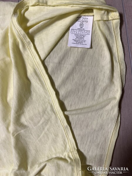 Camaïeu yellow pocket top, t-shirt