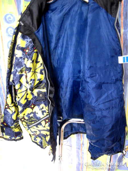 Retro yellow-black water-repellent jacket xxxl