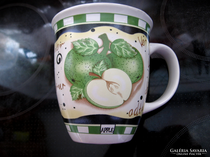 Jumbo nana ppd green apple mug
