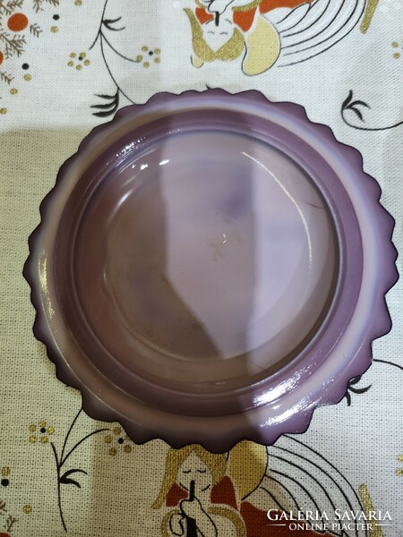 Malachite purple curt schlevogt Czech jewelry holder
