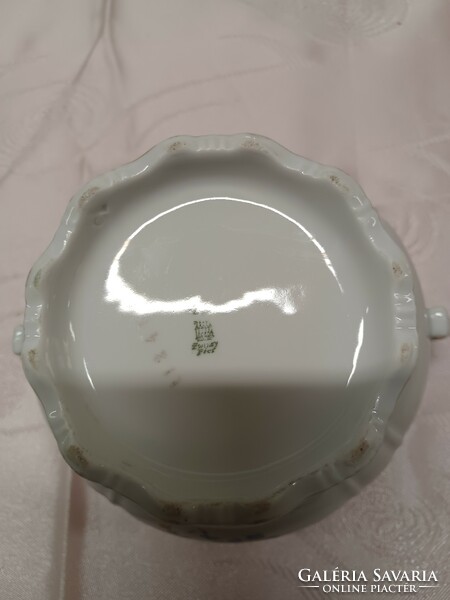 Zsolnay baroque sugar bowl