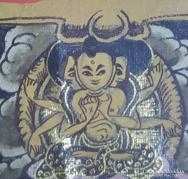 Buddhist silk image