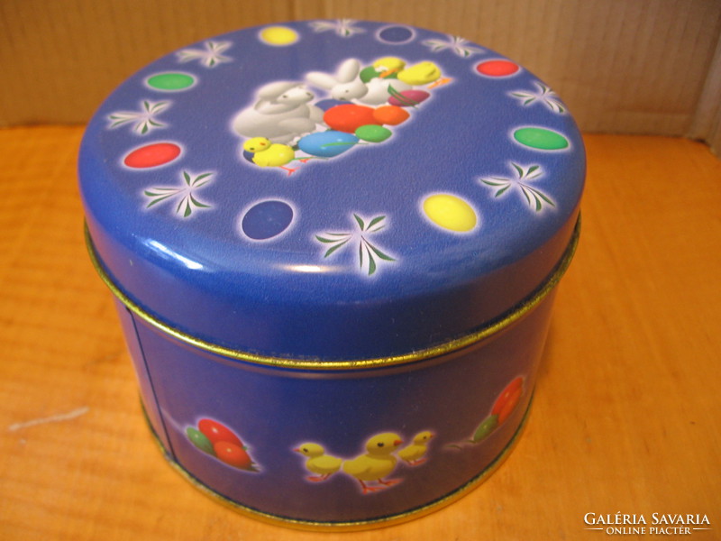 Húsvéti süteményes fém doboz Pikopack 1996