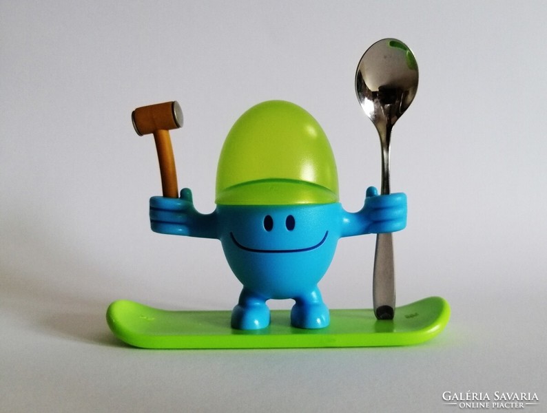 Wmf design egg holder with spoon + wmf 'farm' children's cutlery set