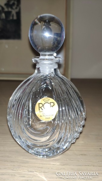 Royal Crystal Rock RCR olasz ólomkristály parfümös üveg