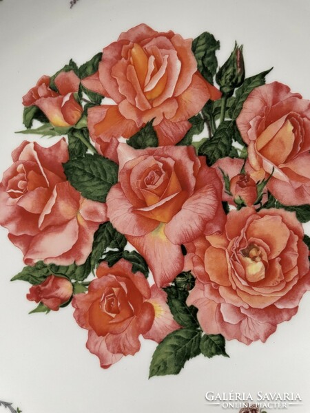 Royal Albert dísz tányér csodás tavaszi virágokkal