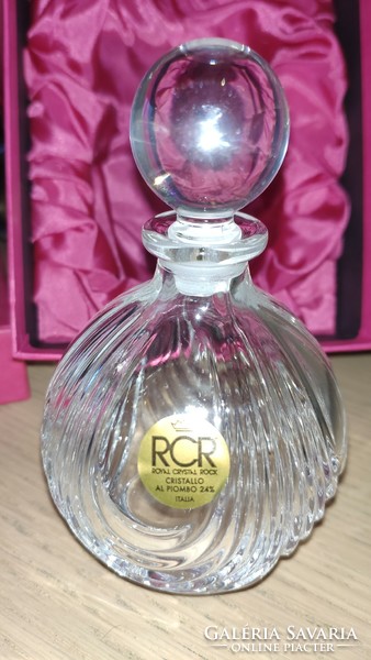 Royal crystal rock rcr Italian lead crystal perfume bottle