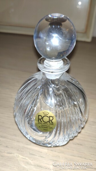 Royal crystal rock rcr Italian lead crystal perfume bottle