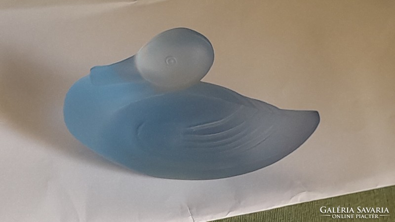 Marked original laliqve French glass duck
