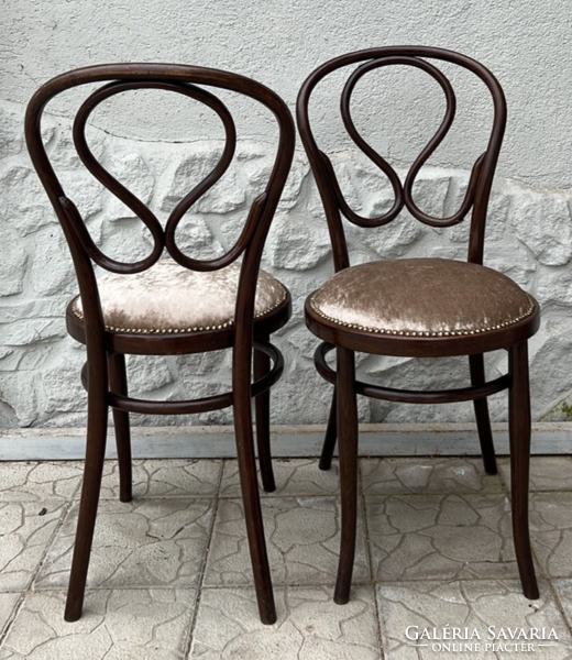 100 year old j&j kohn marked thonet chairs