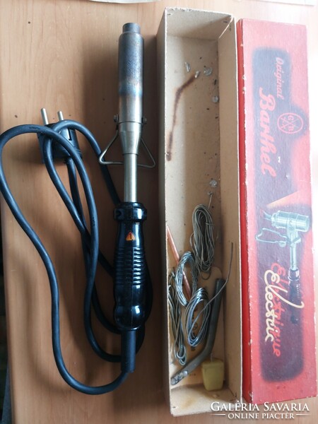 Electric soldering iron / barthel electric