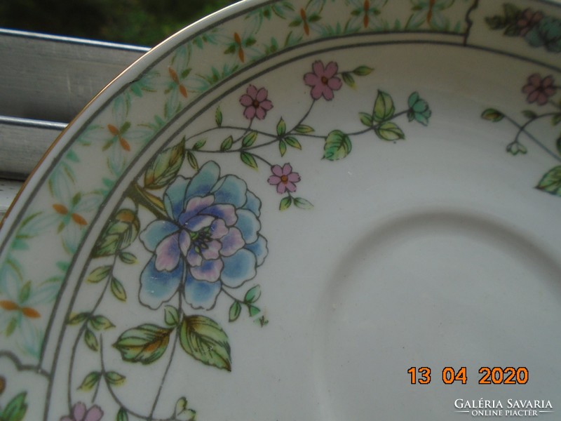 Balmoral castle antique English rich flower pattern small plate